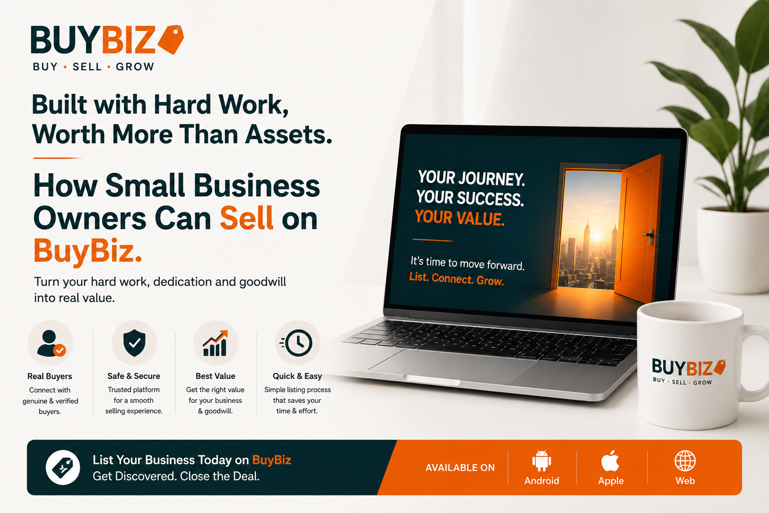 Built with Hard Work, Worth More Than Assets: How Small Business Owners Can Sell on BuyBiz